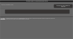 Desktop Screenshot of horus-creation.com